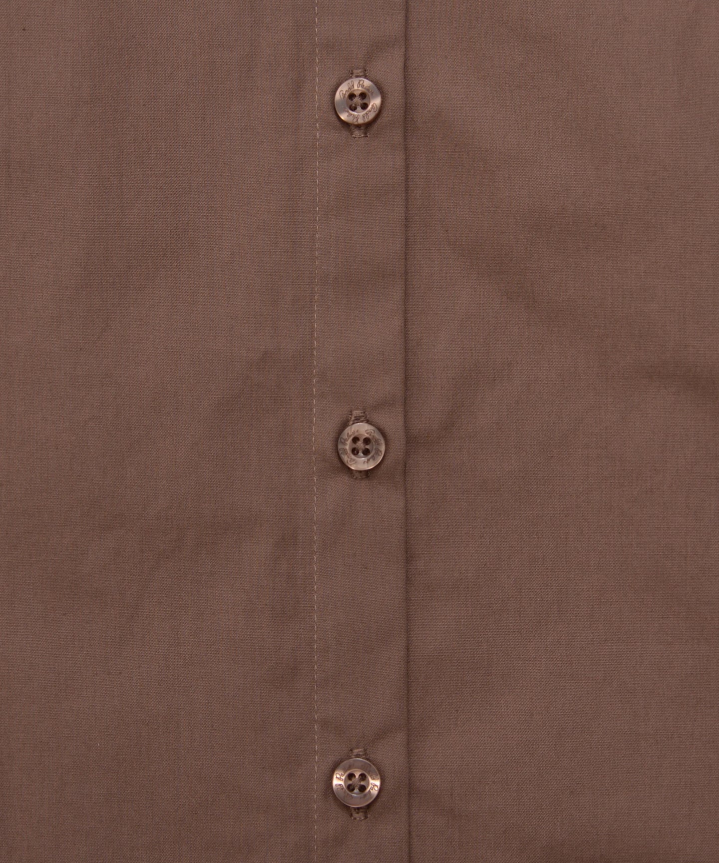 Arnold Palmer プチフリル バンドカラー シャツブラウス